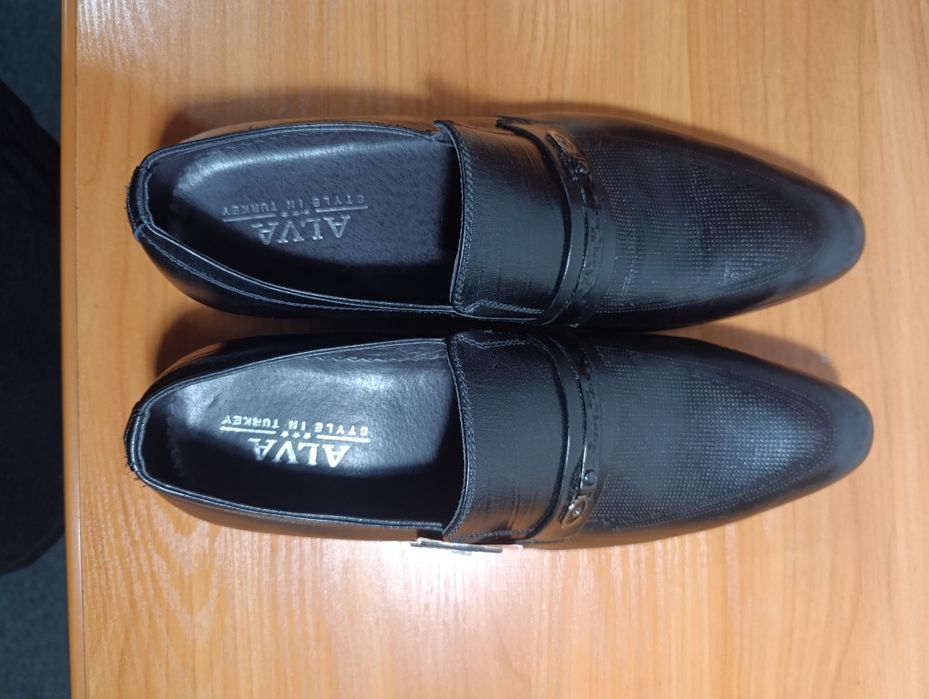 Кожанные туфли alva