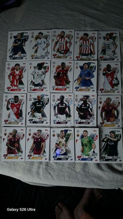 Продавам карти Match Attax Extra 25/26