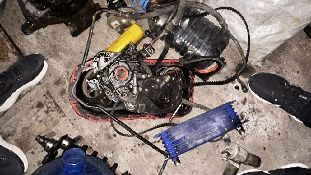 Мотор коробка ваз 2115