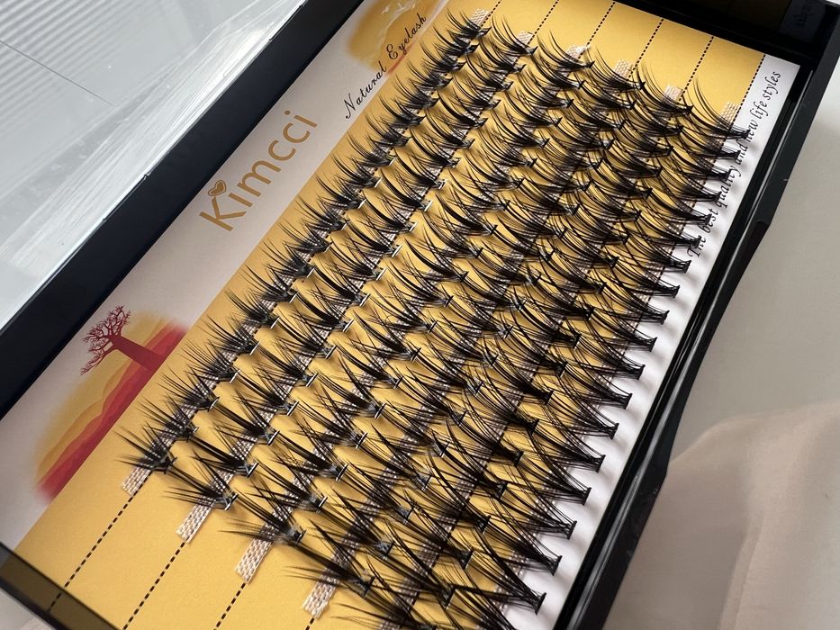 Изкуствени мигли на снопчета- Микс кутия