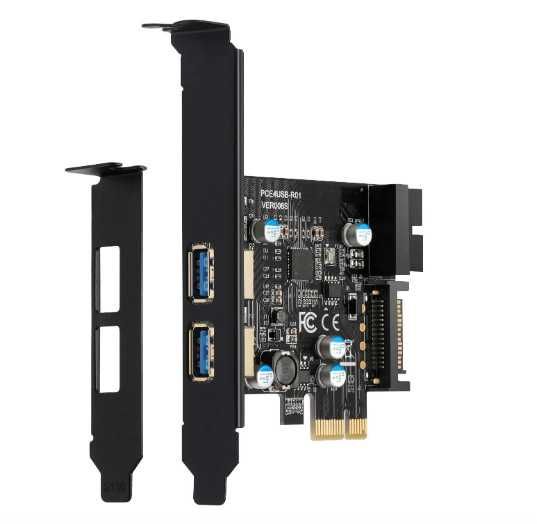 BEYIMEI PCI-E към USB 3.2 Gen 1 разширителна карта 5Gbps