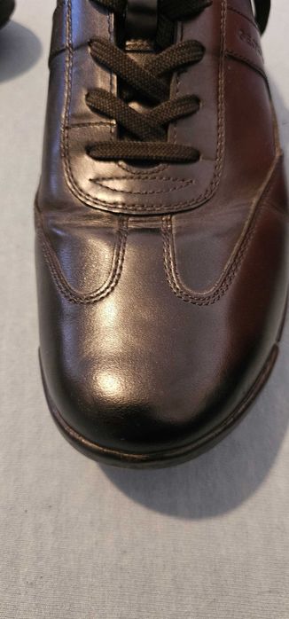 Geox - Piele neagra naturala - 45 (29 cm) - ca noi
