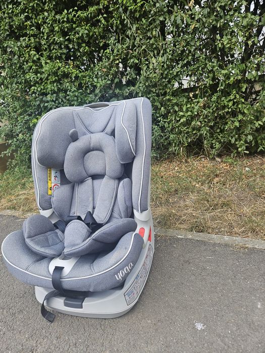 Scaun auto Caretero YOGA Grey – ISOFIX + Top Tether – 0-36 kg