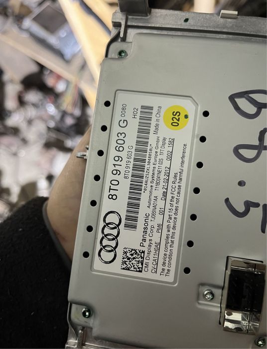 Display navigatie audi a4 b8 b8.5  8T0919603a 8T0919603f 8T0919603g e