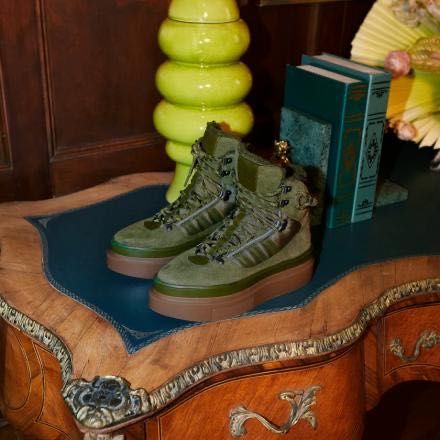 Adidas Ivy Park super sleek boot green Дамски боти
