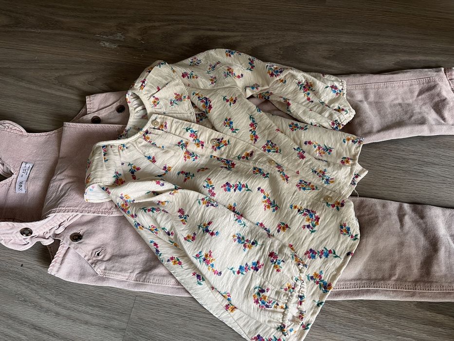 ZARA блузка и комбинезон