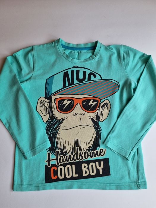 Блуза 122 см. и долнище 116 см., българско производство - маг. "Точици