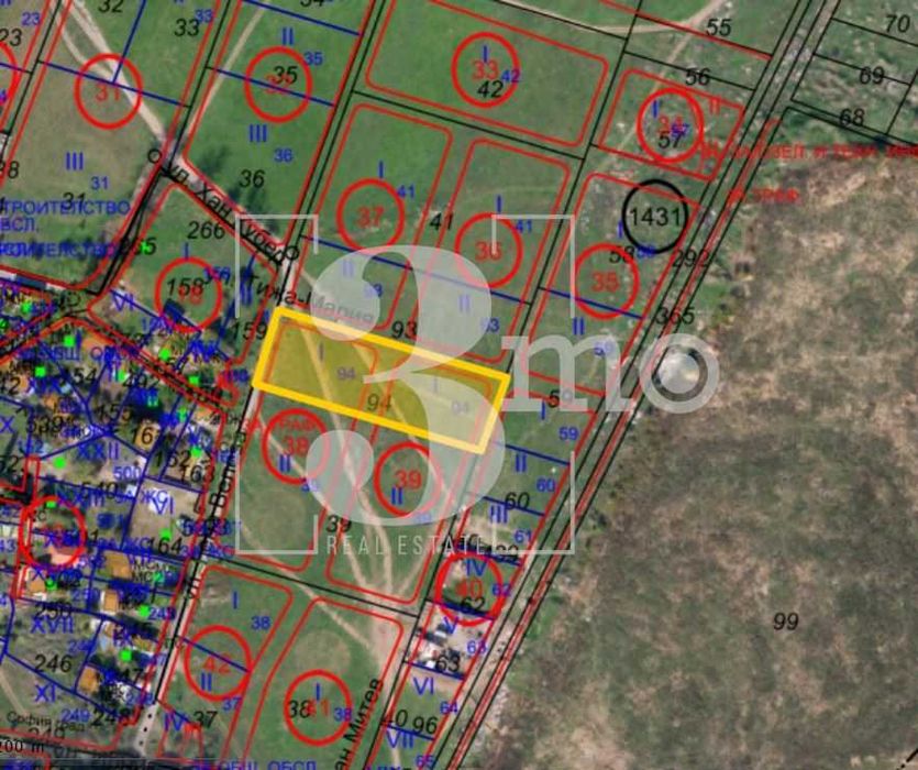 Продава се Парцел в София, Димитър Миленков - 3690 кв.м за 100 €/кв.м - Снимка #2