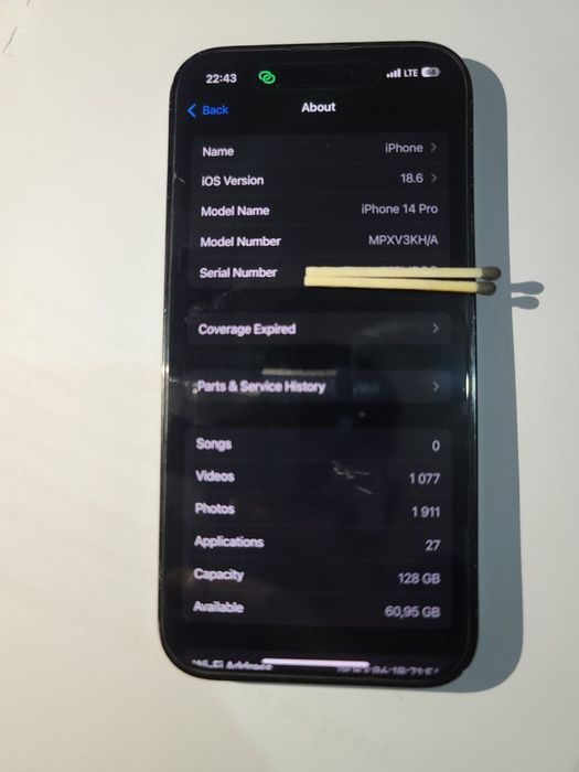 Iphone 14 pro space black