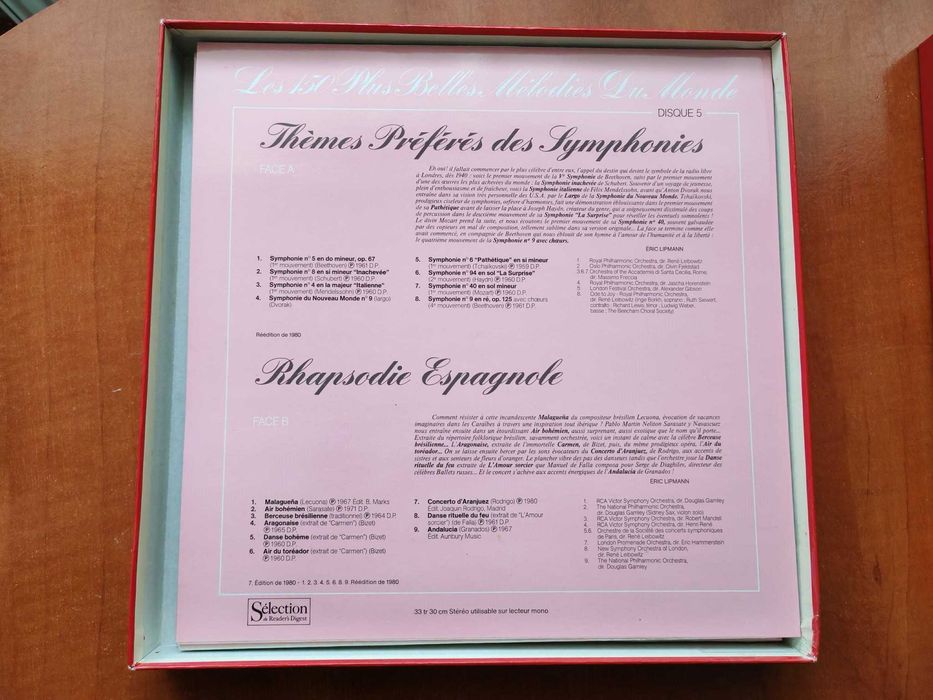 Box set vinyl raritate