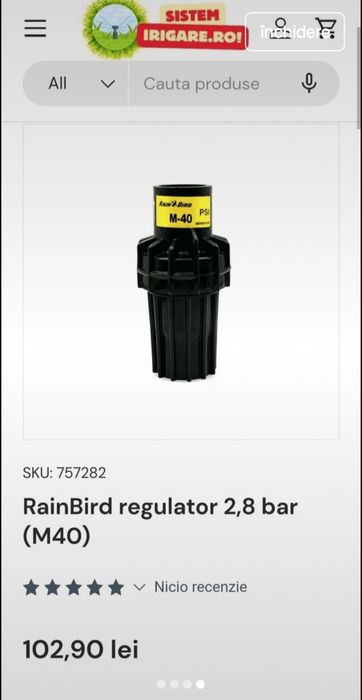 Regulator irigatii Rain Bird M-40