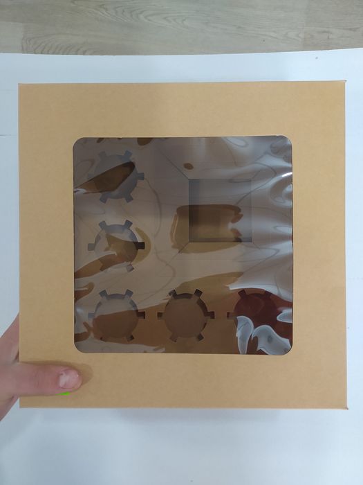 Bento tort shirinliklar uchun karobkalar