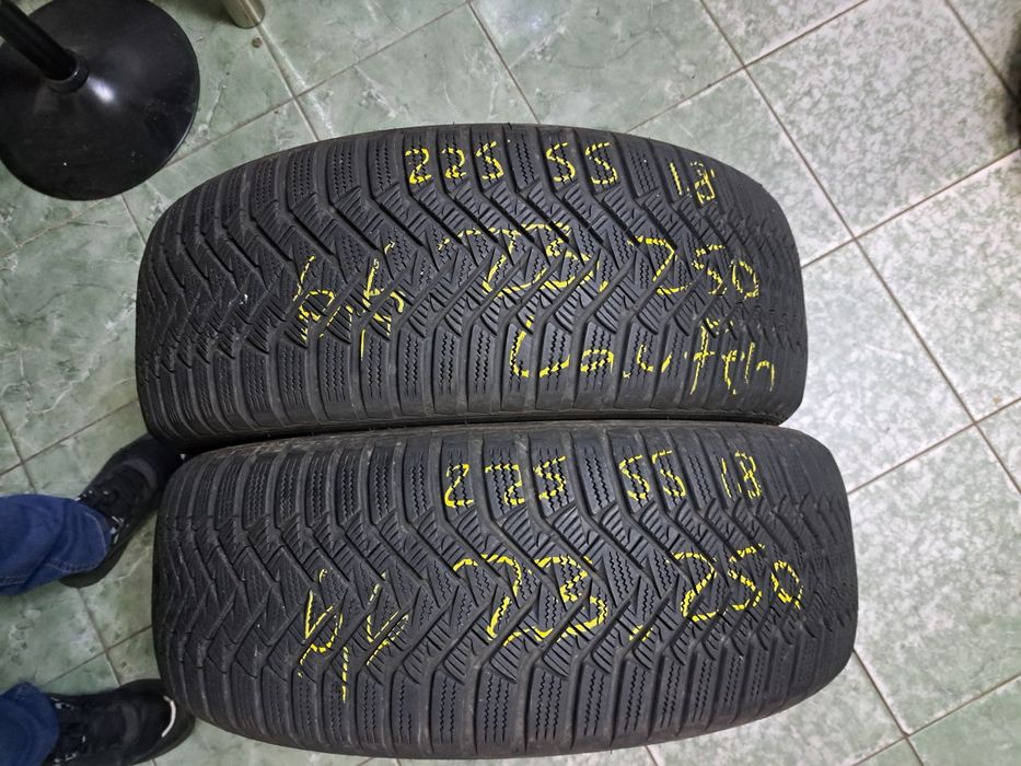 2 anvelope 225/55 R18 Laufen profil 6.6mm