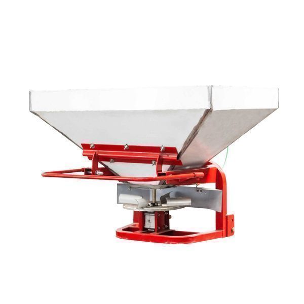 Разпръсквач на торове fls600 от неръждаема стомана с управление в каби