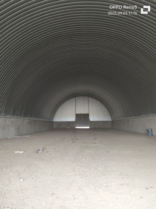 Бескаркасные ангары