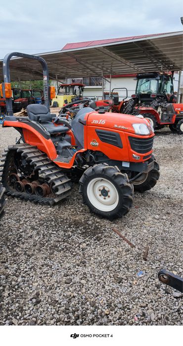 tractor japonez kubota jb16 bullstar cu șenile