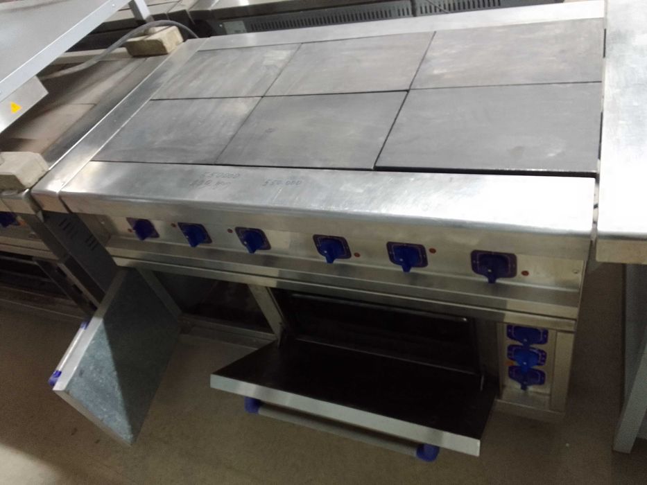 Плита 6 комф. Оборудование