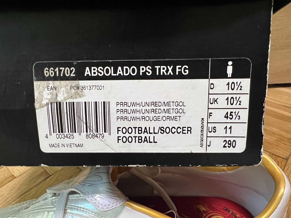 adidas ABSOLADO PS бутонки ,калеври ,футболни обувки номер 45,5