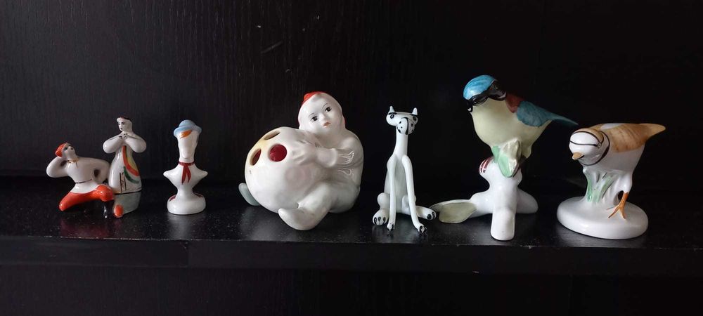 Set 6 mini bibelouri dragute 6/10 cm