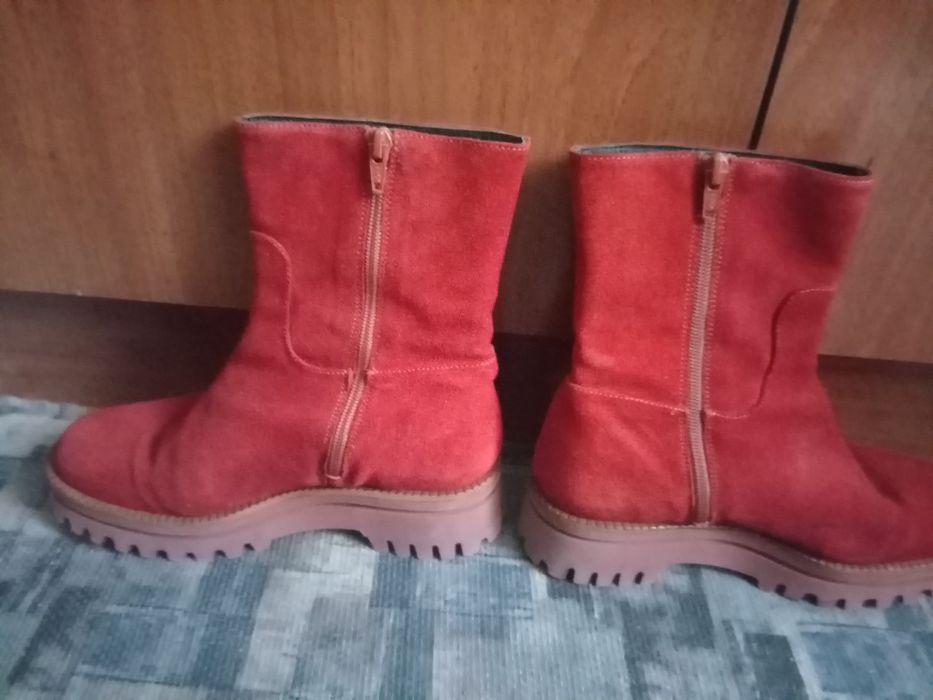 Ghetuțe damă piele întoarsă
