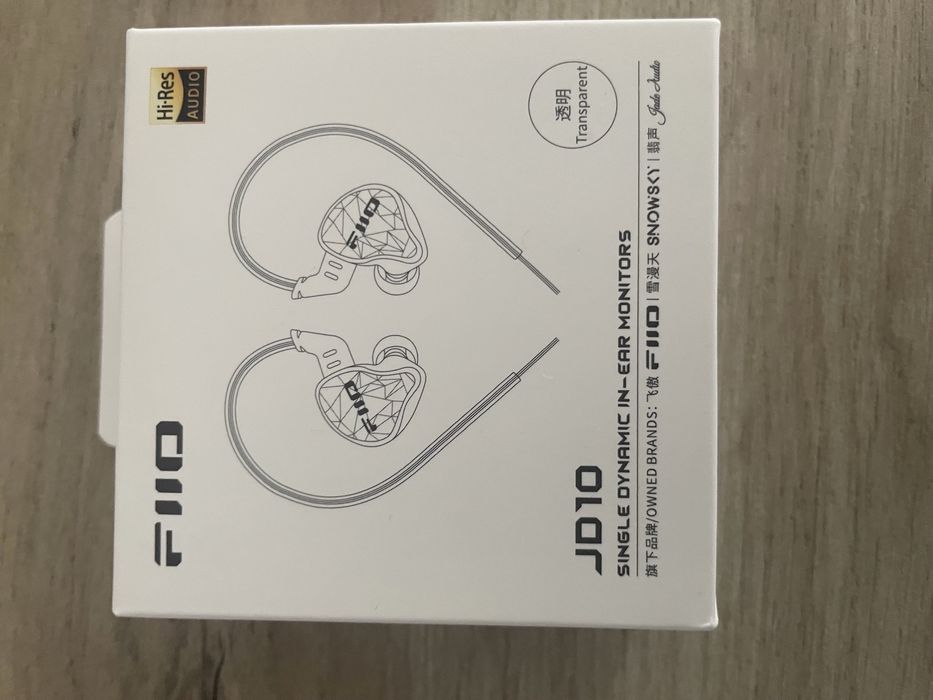 Casti Fiio jd10 hi res audio