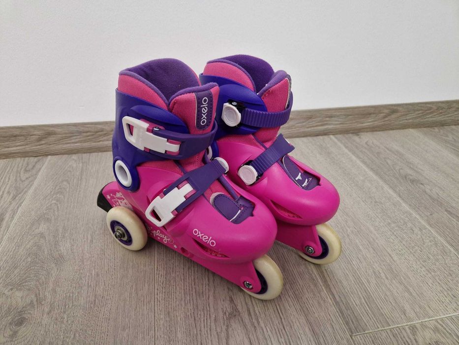 Role copii Oxelo 26-28 – reglabile, stare foarte bună