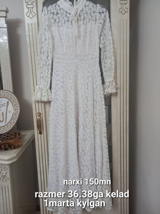 Uzun koyne razmer 36 38 gacham narxi 150000mn