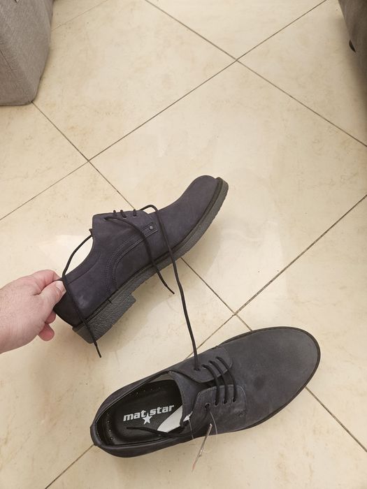 Велурени обувки Mat Star