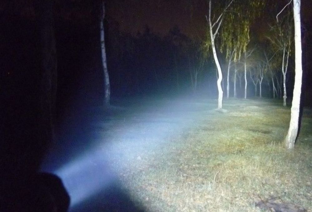 Очень мощный электрофонарь