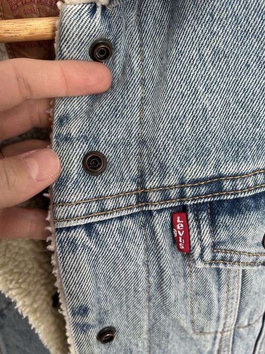 Дънково дамско яде Levi's Original Sherpa Trucker Jacket