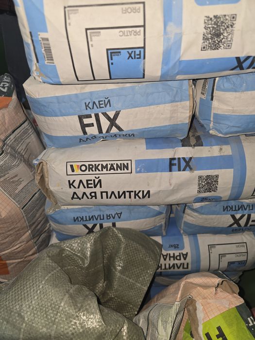 Клей для плитки 12 мешков