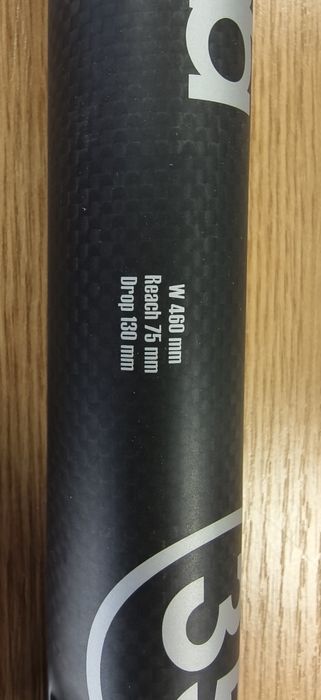 Кормило DEDA ELEMENTI Handlebar 35" 35mm x 460mm RHM Carbon PoB