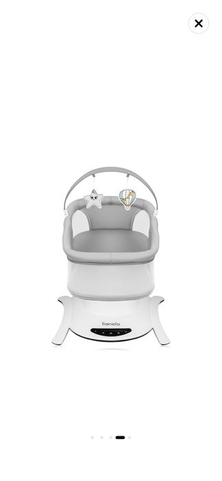 Set 2 in 1, Balansoar si landou, Lionelo, Bella, Rotative 360, Ecran tactil si telecomanda, Electric, Scaun reglabil 6 miscari unice5 vitezeCu melodii