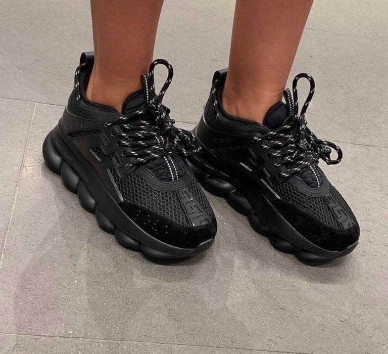 Adidasi Versace Tripple Black