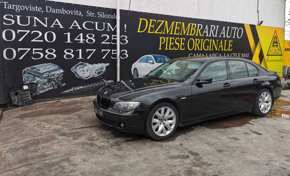 Dezmembrez bmw seria 7 e65 faceloft 730 231 cp m57d30a/bara fata e65/