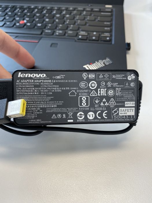 Incarcator Lenovo Thinkpad  tip.USB 20V 2.25A