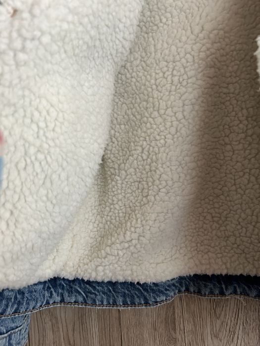 ZARA плътно дънково яке за момиченце размер 122