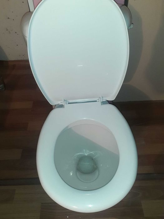 Унитаз с сидушкой и крышкой