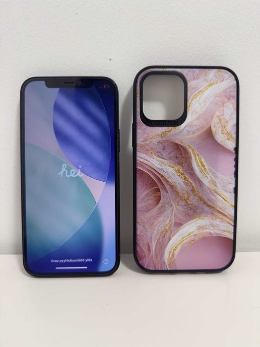 10/10 - Iphone 12 Black 64GB + Husa + Folie