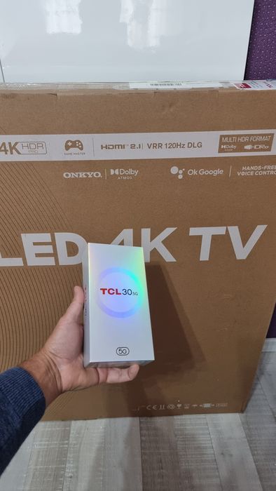 TCL 30 QLED 4K HDR PRO
Google TV TCL 30 Android tv 55C635