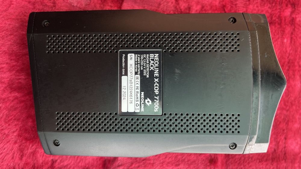 Anti radan NEOLINE X-COP 7700S BLACK 2024.11/2024.12