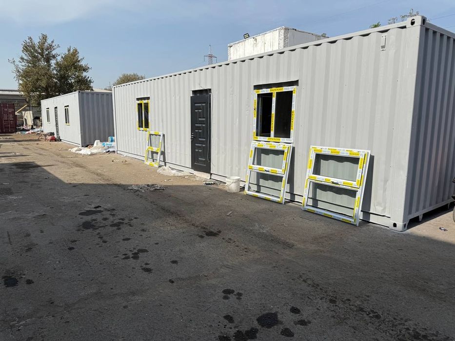 Konteyner Domik контейнер бытовки жыле