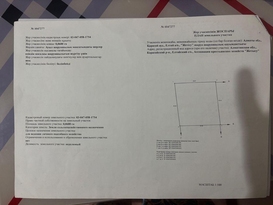 Земельный участок