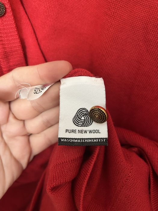 Cardigan Peter Hahn lână tasmaniană mărimea 46