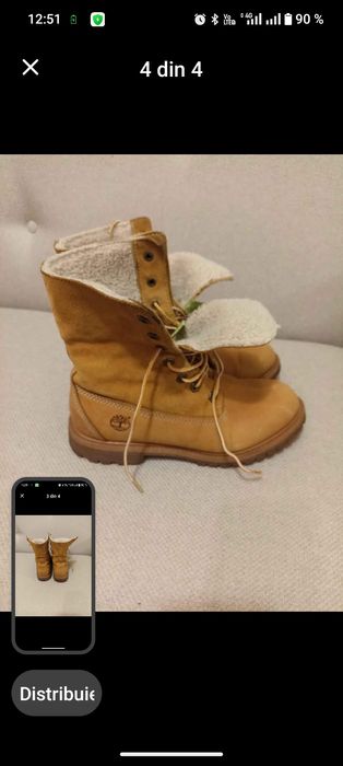 Vînd ghete Timberlake Nr 38