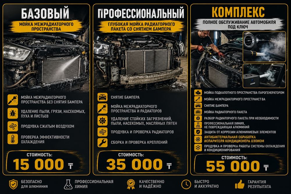 Проф мойка радиаторов