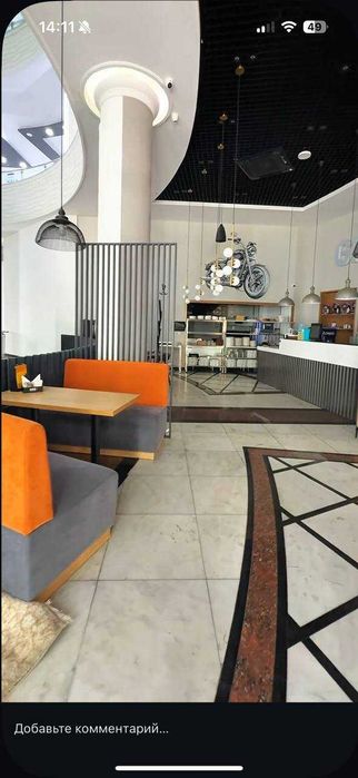 В аренду сдается готовый к работе кафе-ресторан