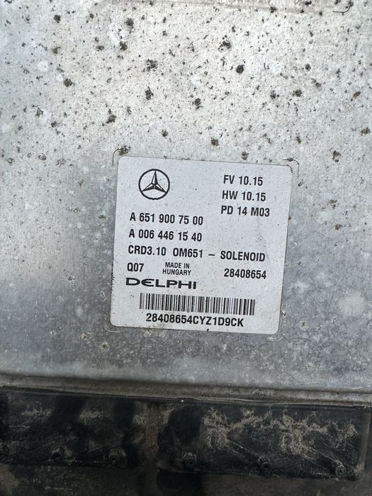 ECU компютър двигател Mercedes OM 651 E C CLS w204 w207 w212 w205 w218