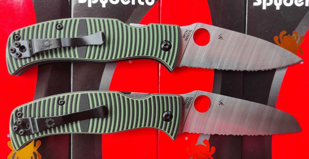 Spyderco CARIBBEAN C217 Sheepsfoot /Drop-Point