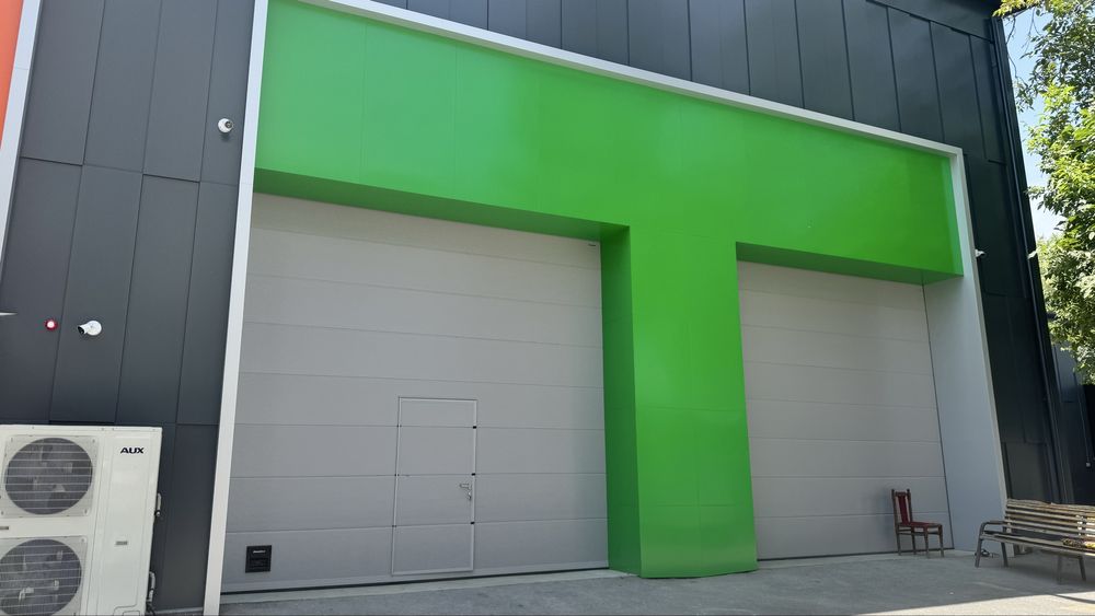 Секционные ворота ремонт и установка